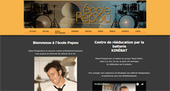 Desktop Screenshot of ecole-pepou.com